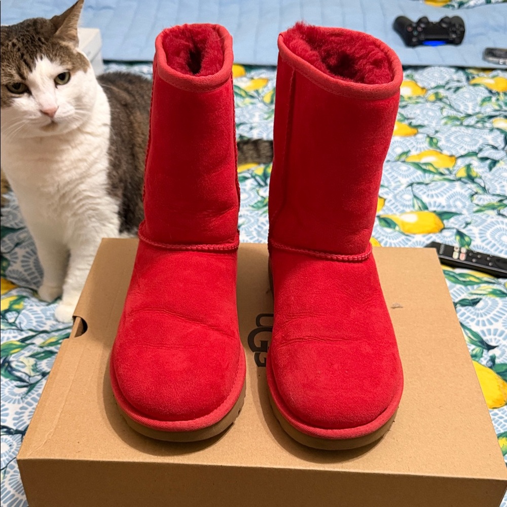 UGG Women's Bold Red Winter Boots